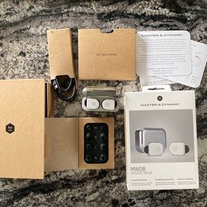 Master & Dynamic MW08 Wireless Headphone White Ceramic